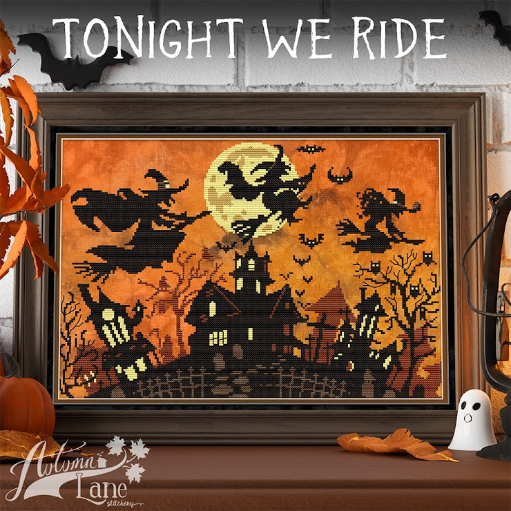 Tonight We Ride by Autumn Lane Stitchery - Paper Pattern