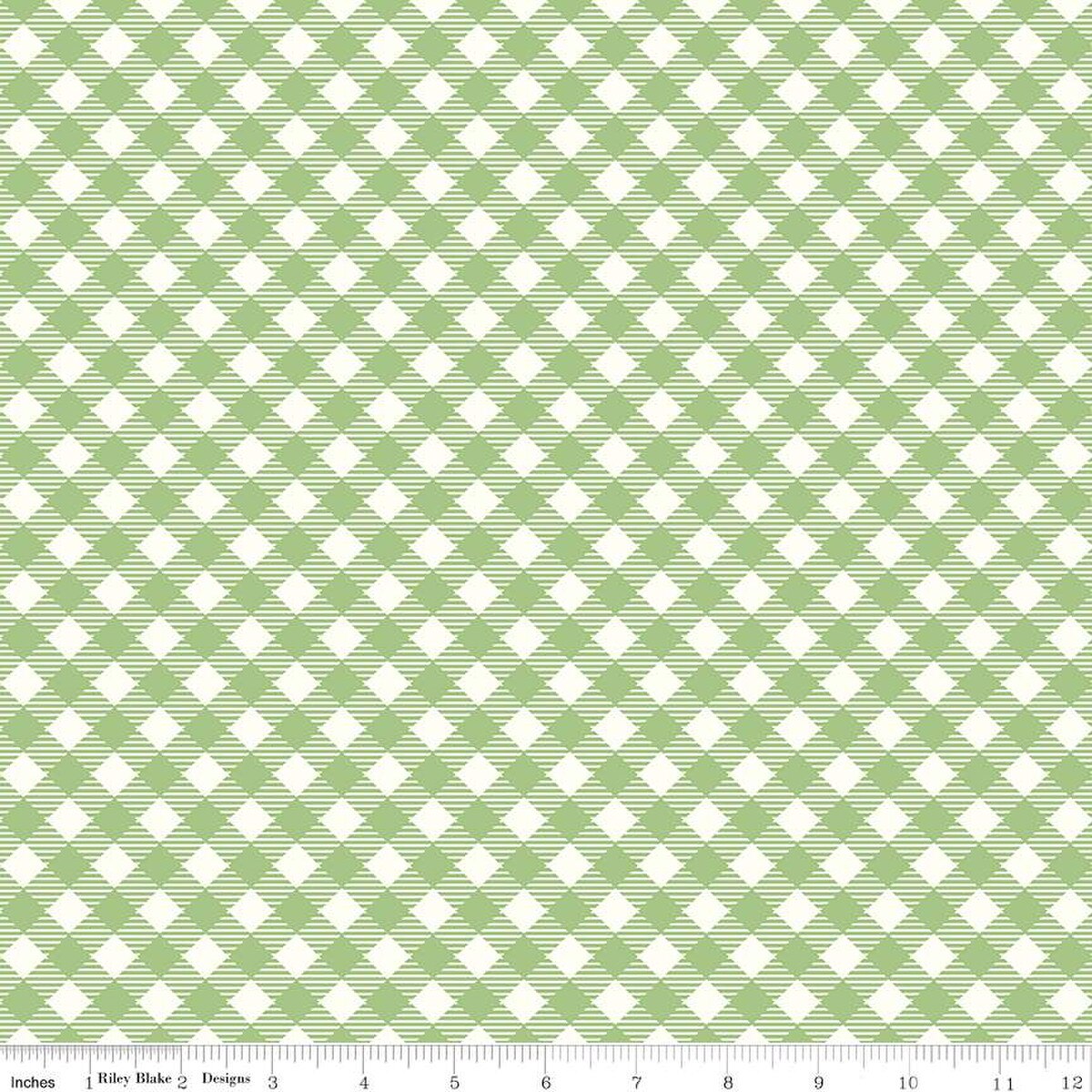 Bee Ginghams | C12550 | Debbie - Granny Green