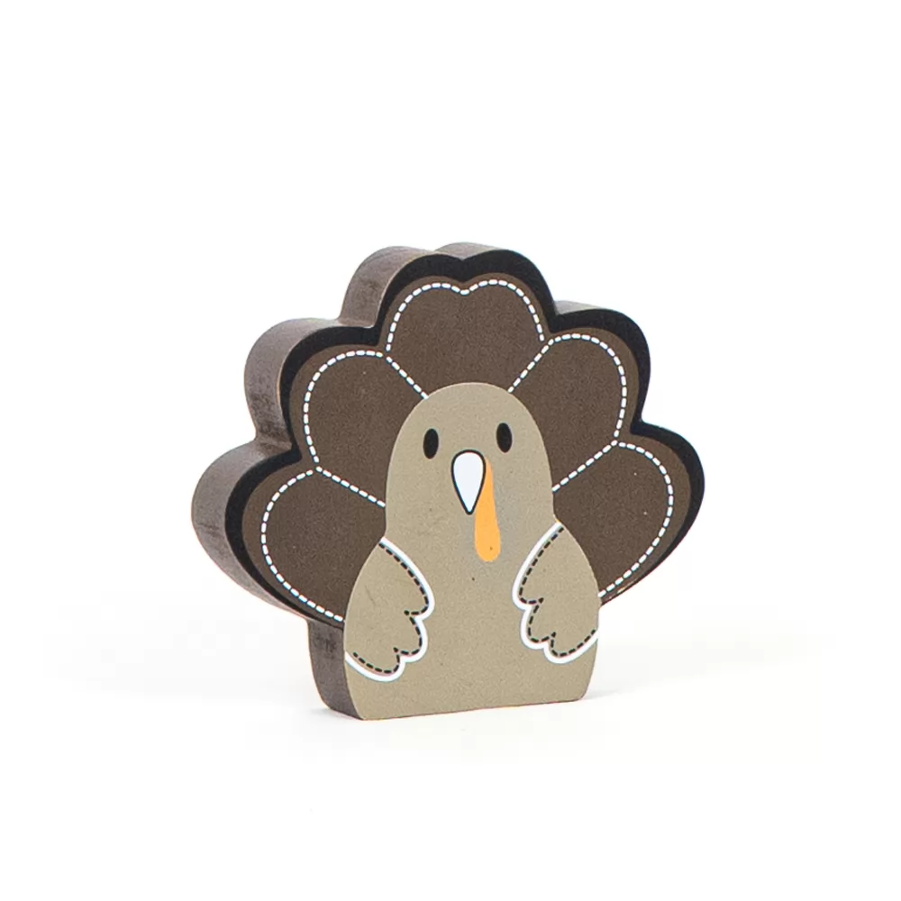 Turkey | The Adams Family Collection | 6x5x1 reversible wood cutout | 60249