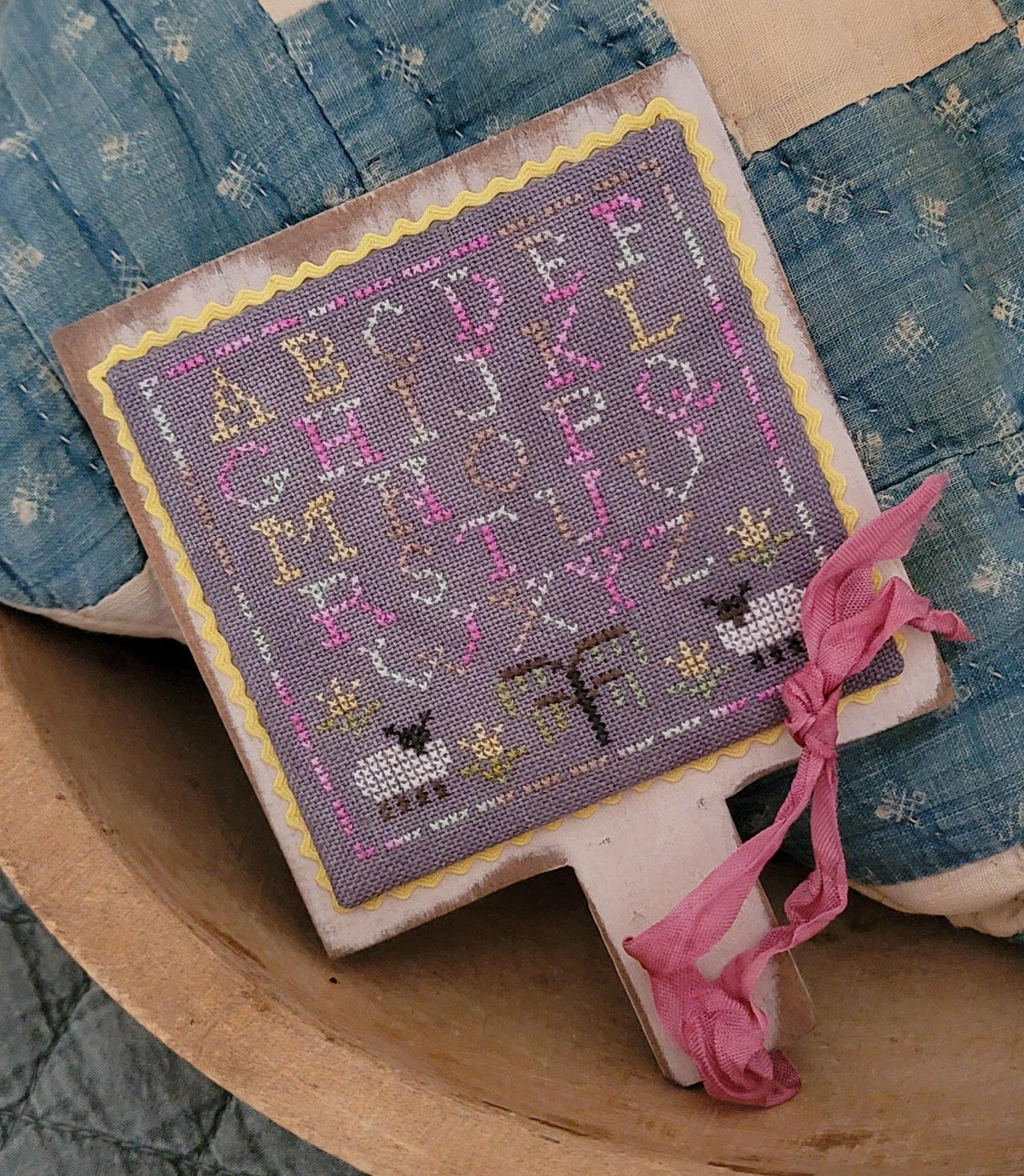 Holiday Hornbook: Easter Cross Stitch by Thread Milk Designs - Paper Pattern