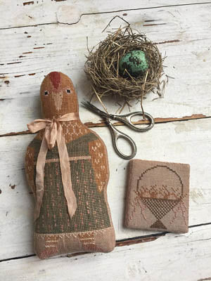 Animal Crackers Series: Henrietta Cross Stitch by Stacy Nash Designs - Paper Pattern