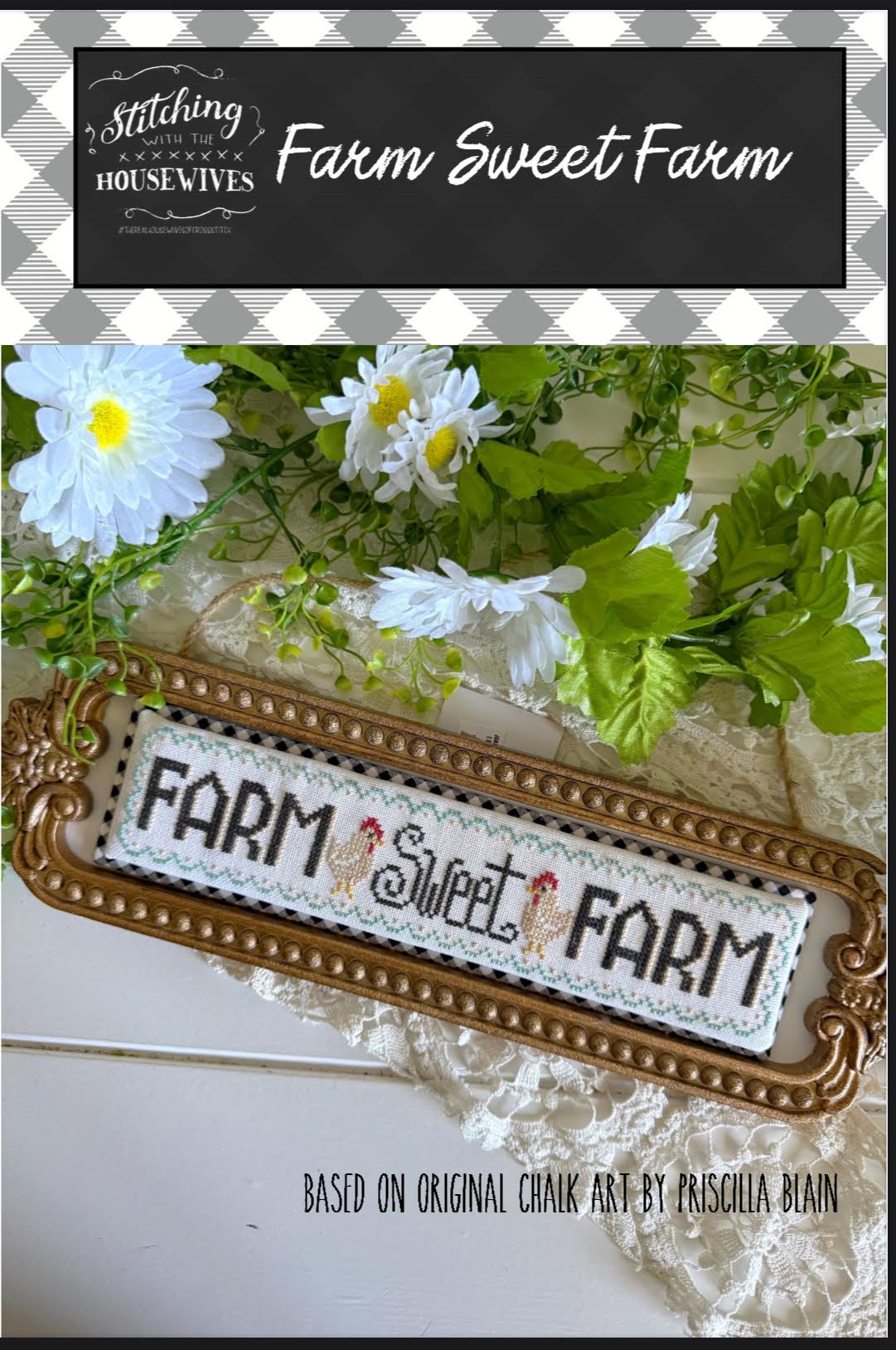 Farm Sweet Farm Cross Stitch by Stitching with the Housewives - Paper Pattern