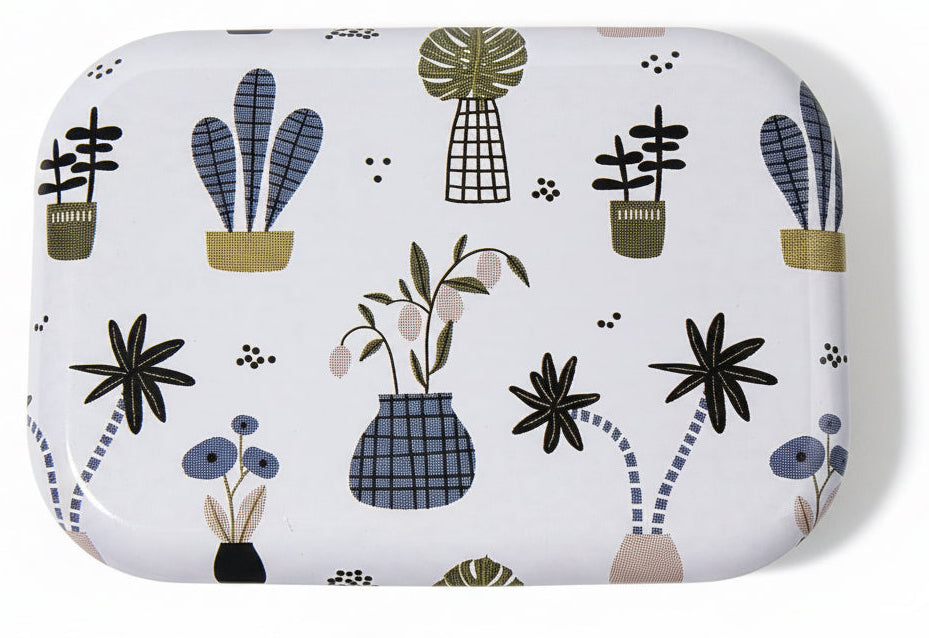 Floral Magnetic Needle Tin