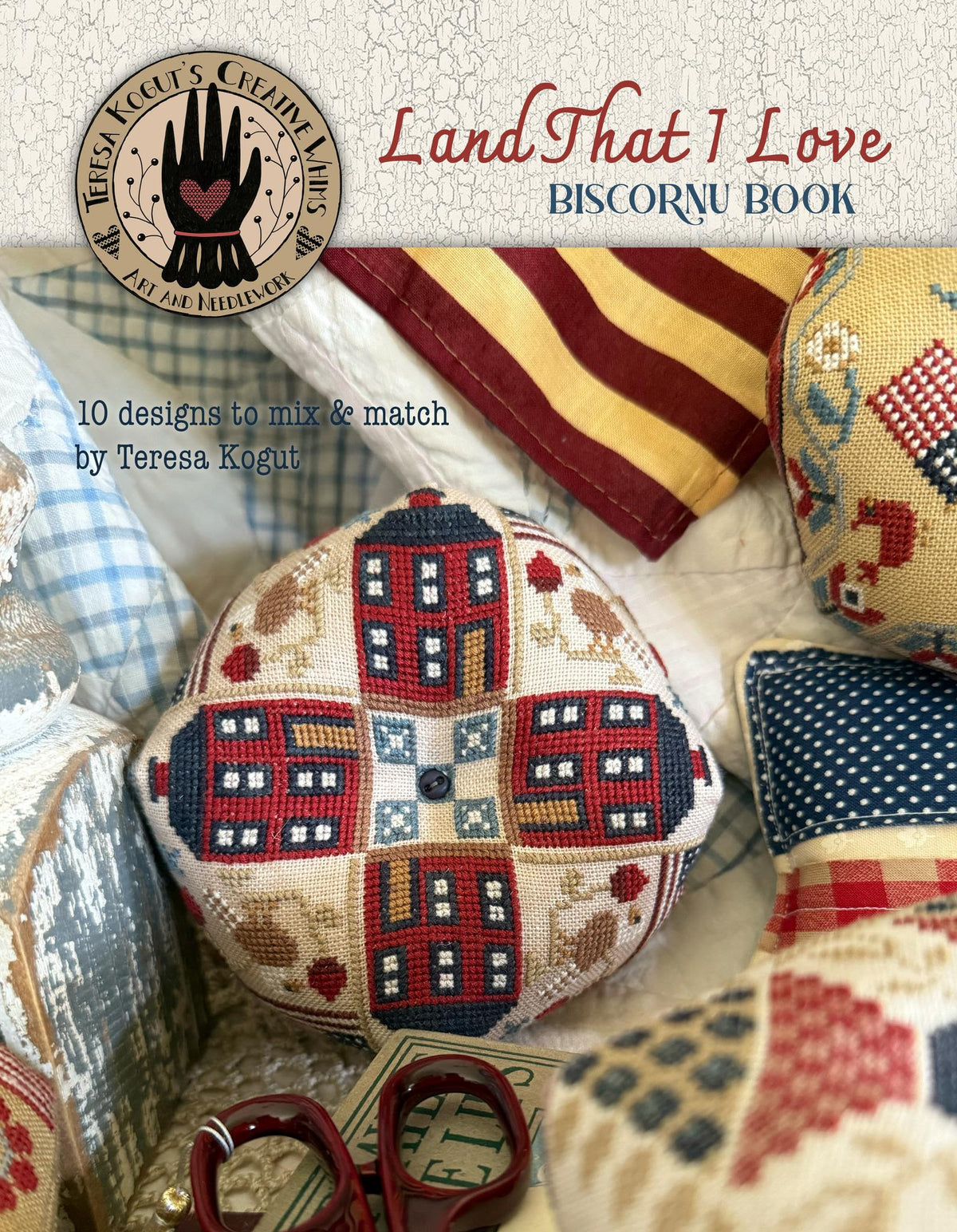 Land That I Love Cross Stitch by Teresa Kogut - Paper Pattern