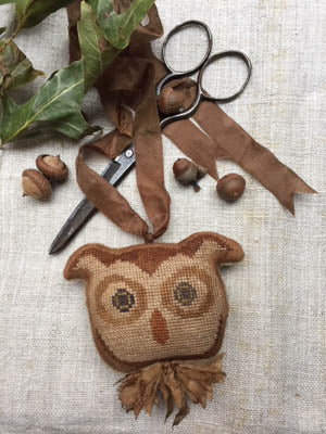 Animal Crackers Series: Quincy Cross Stitch by Stacy Nash Designs - Paper Pattern