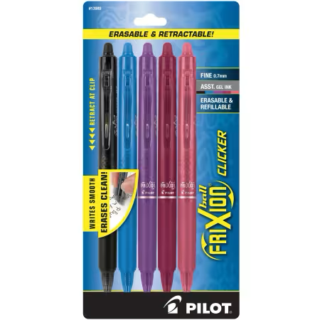 Frixion Clicker Assortment 5 pack