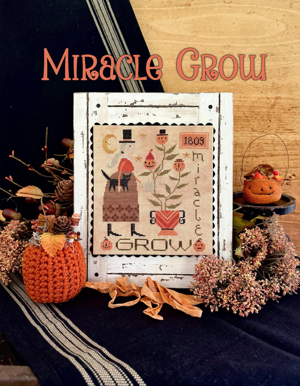 Hello Midnight Cross Stitch Book with 8 designs by Teresa Kogut - Paper Pattern