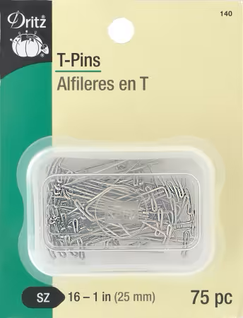 1" T-Pins 75pc.