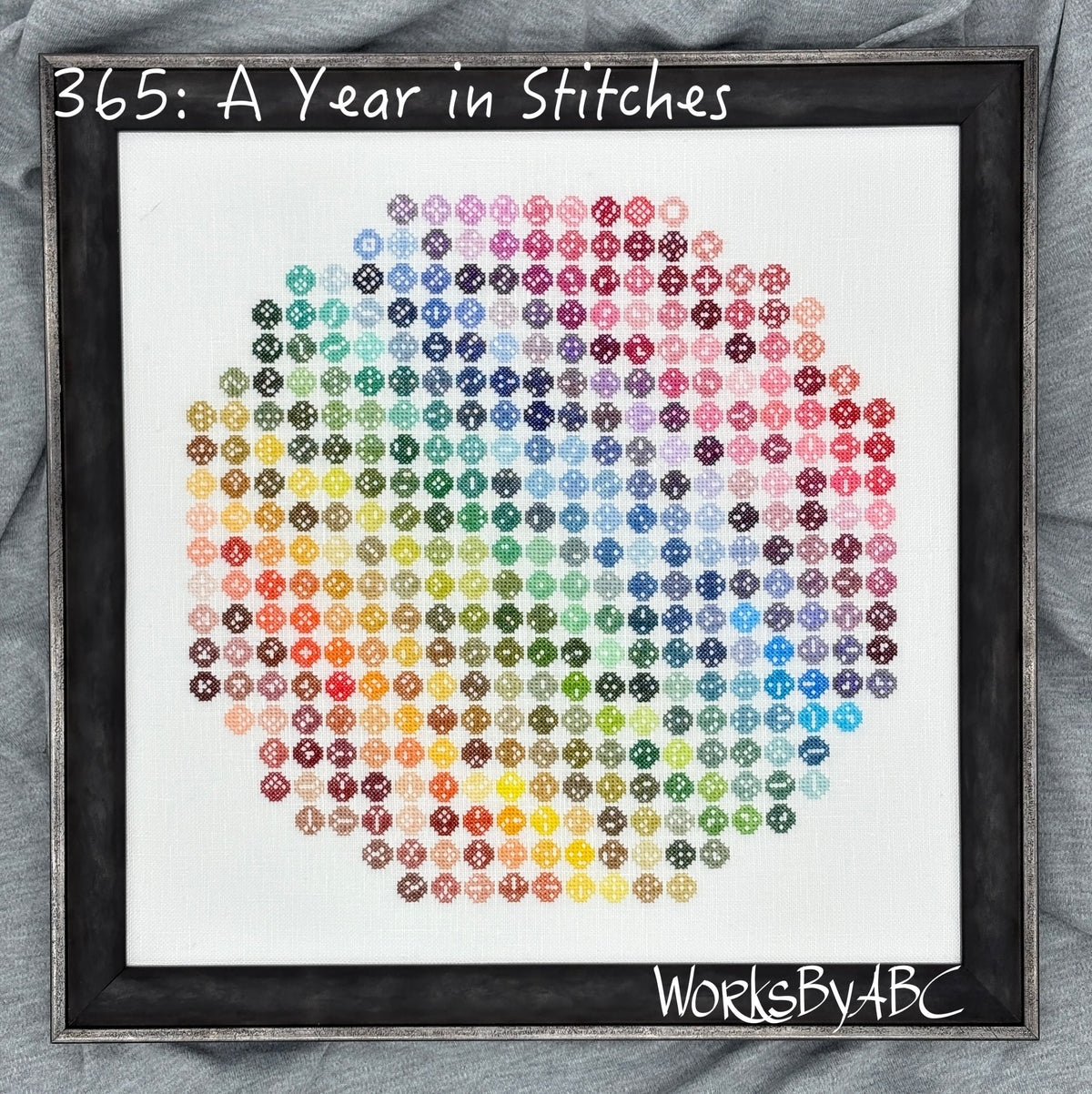 Pre-Order - 365: A Year in Stitches Cross Stitch by Works By ABC - Paper Pattern