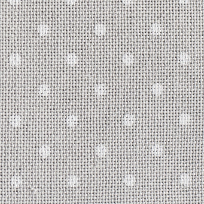 Grey/White Petit Points - 32 Count Lugana Murano #39847349 - Select Option Fat Eight, Fat Quarter, or Half Yard