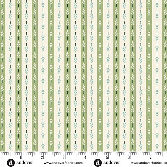 Heartland | A-1588-G | Stripes - Green