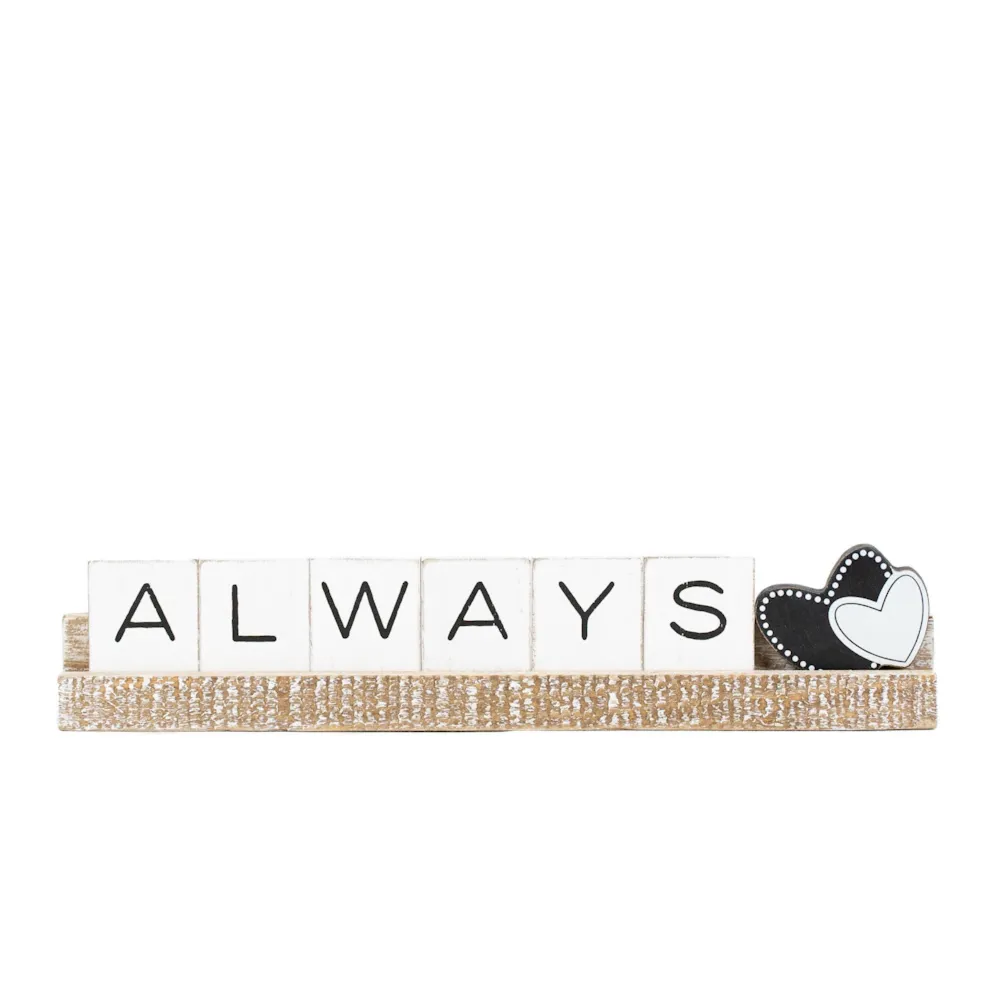 Always | You & Me Collection | 12x2x1 wood ledgie kit | 15889