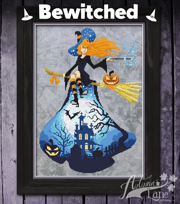 Bewitched by Autumn Lane Stitchery - Paper Pattern