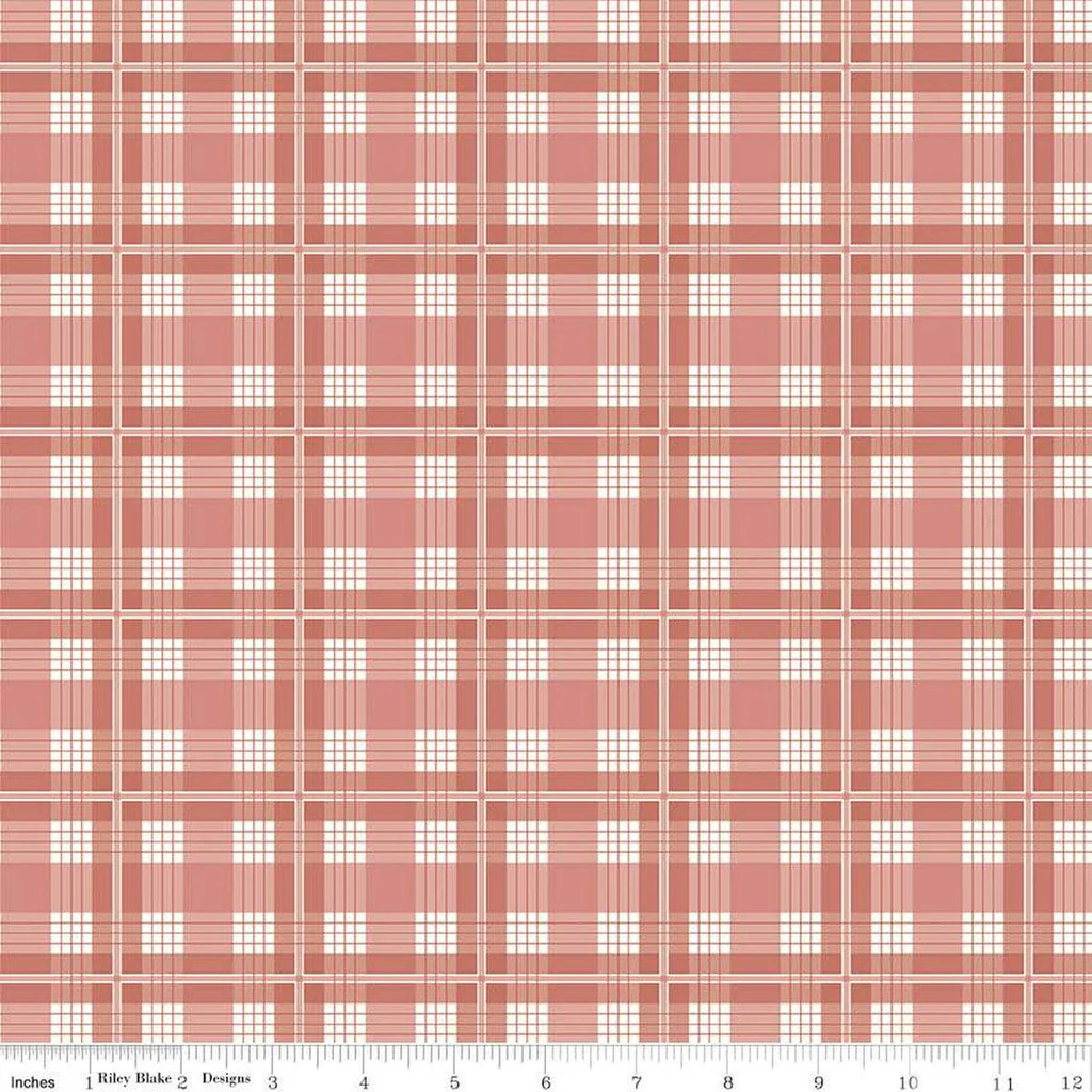 Albion | C14593 | Plaid - Rose