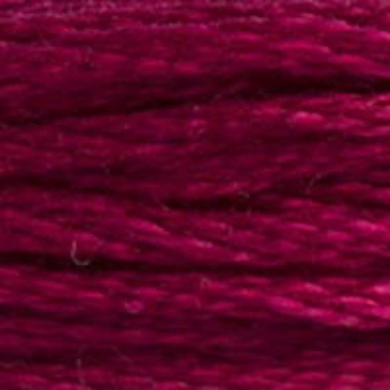 DMC-777 Very Dark Raspberry 6 Strand Floss