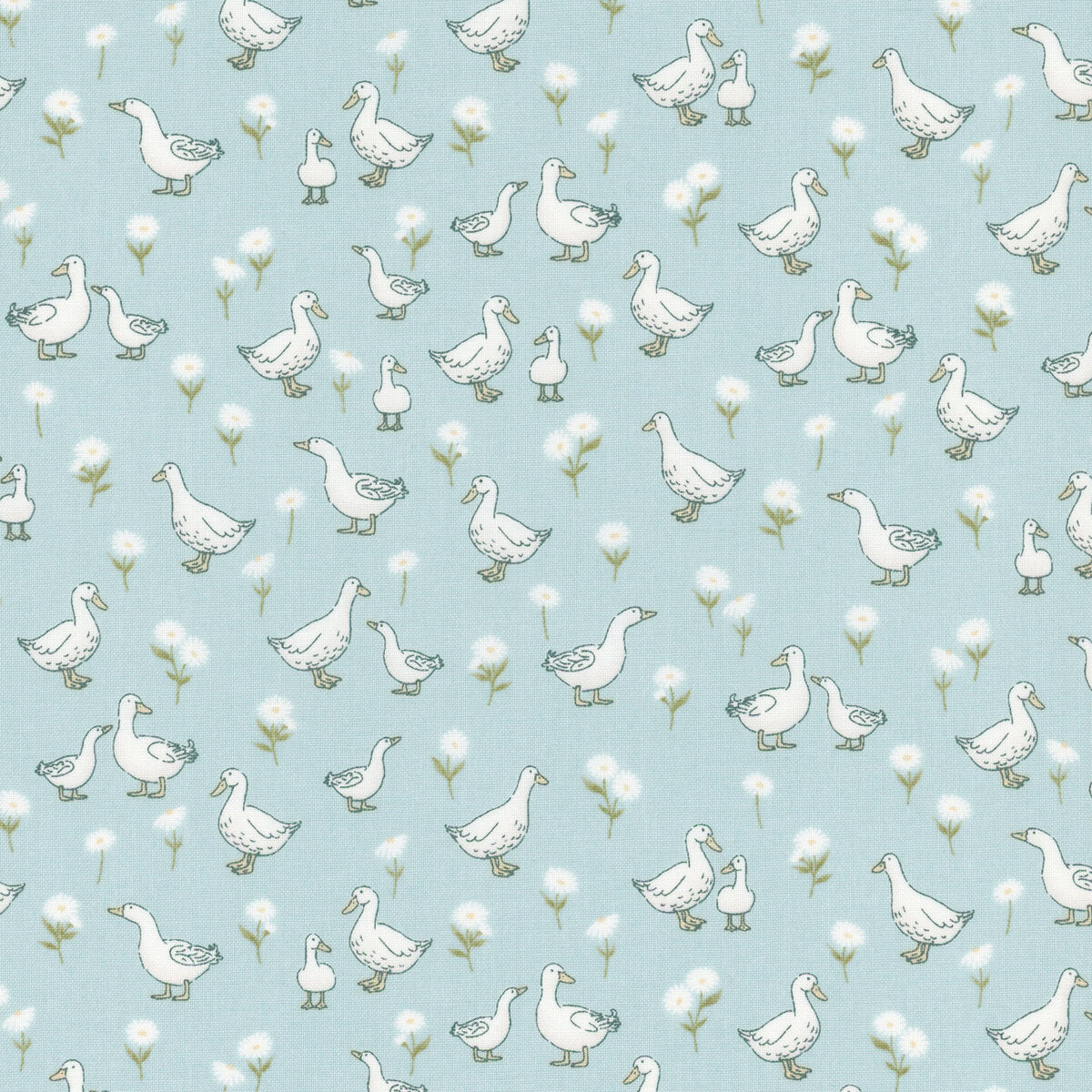 Little Ones | MU-190-T | Mother Goose - Teal