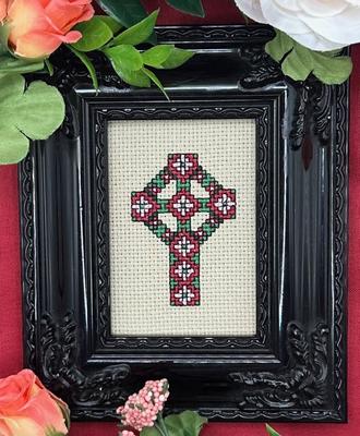 Pre-Order - Celtic Cross Cross Stitch by Frony Ritter Designs - Paper Pattern