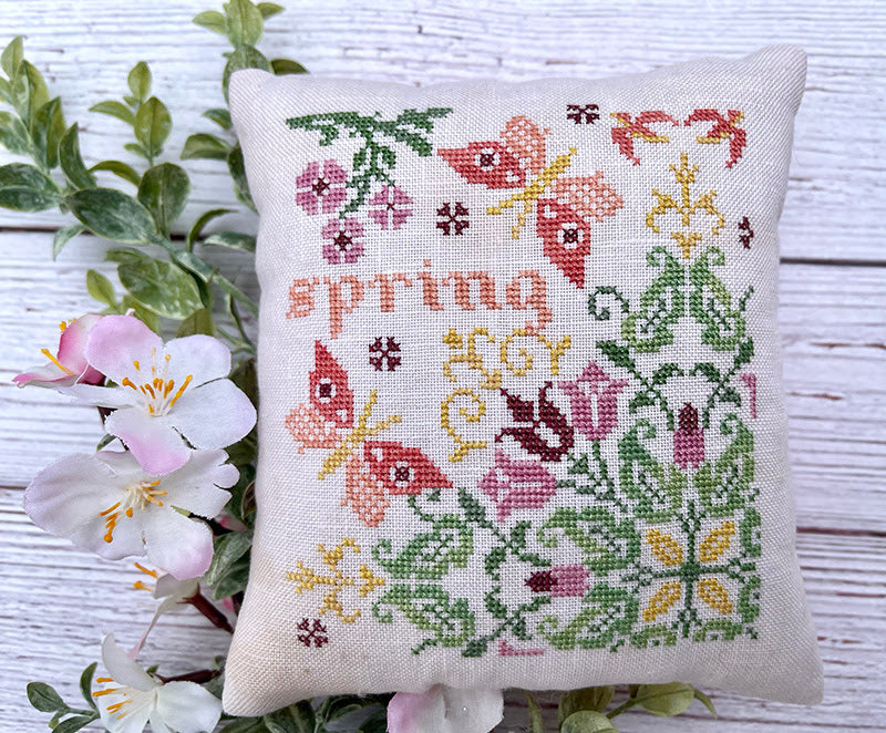 Pre-Order - Spring Sunshine Cross Stitch by Jan Hicks Creates - Paper Pattern