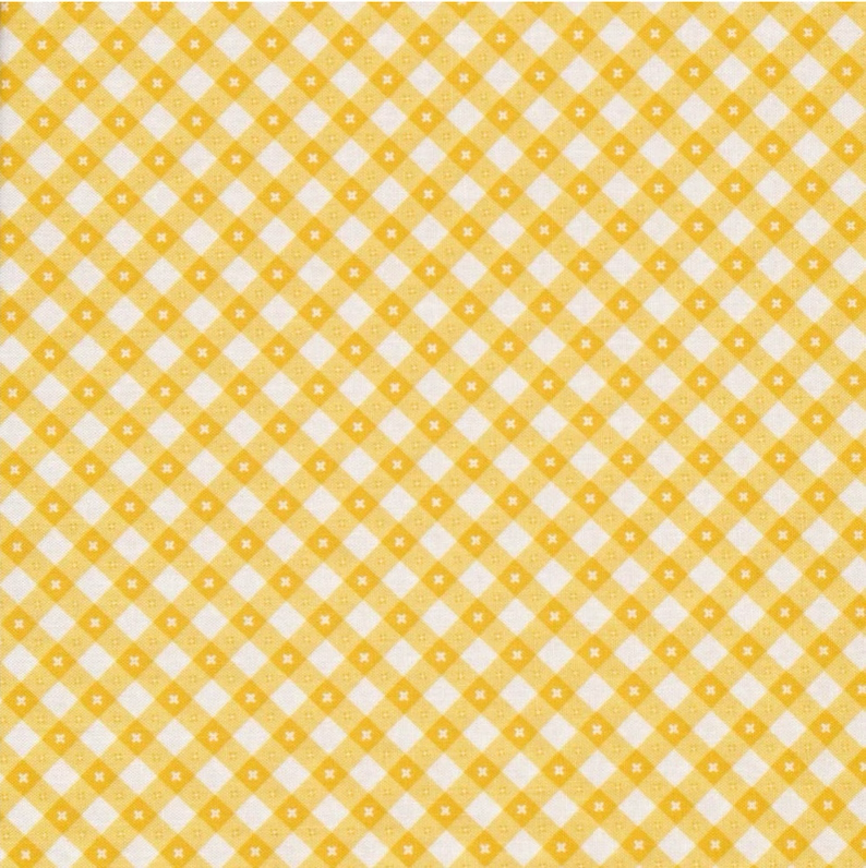 Gingham Picnic | GP21215 | Dandelion Yellow