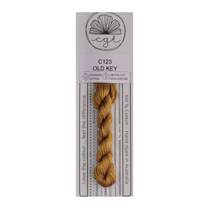 Old Key Stranded - Cottage Garden Threads Cotton Floss #C123