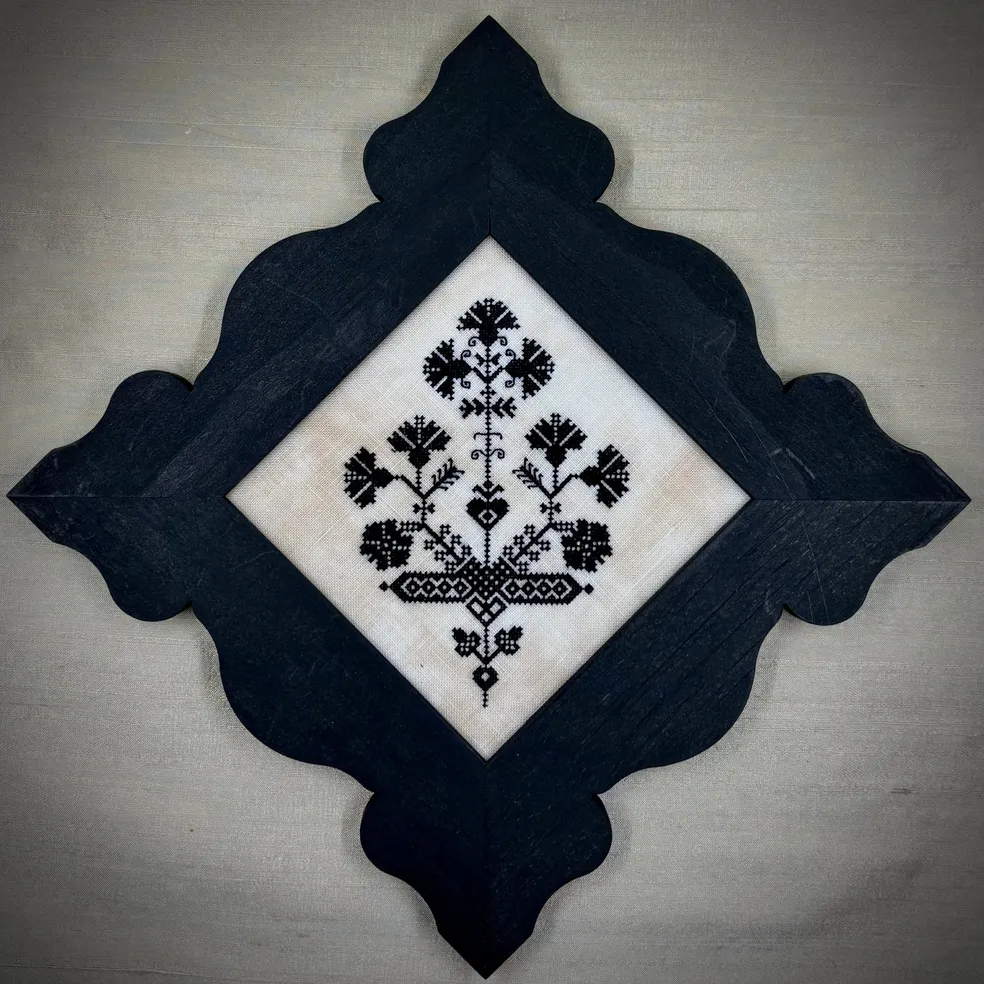 PRE-ORDER - Arabesque Cross Stitch by Needlemade Designs - Paper Pattern