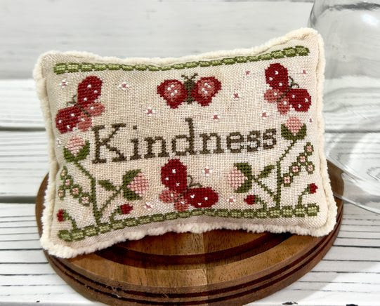 PRE-ORDER - Virtues: KINDNESS Cross Stitch by New York Dreamer - Paper Pattern
