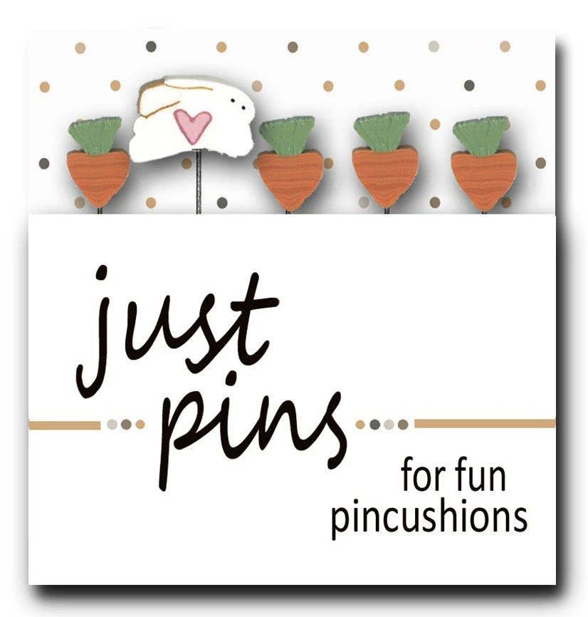 Just Pins: Carrot Patch by Just Another Button Company