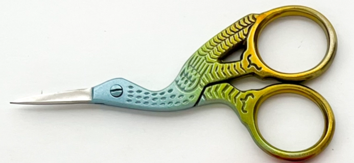 Small Embroidery Stork Scissors