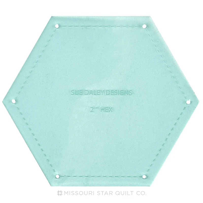Sue Daley Designs Hexagon Acrylic Templates