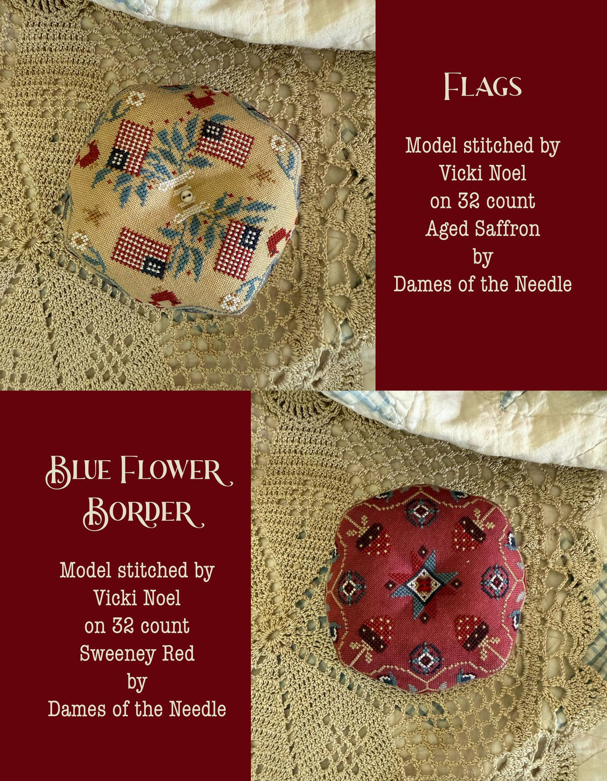 Land That I Love Cross Stitch by Teresa Kogut - Paper Pattern