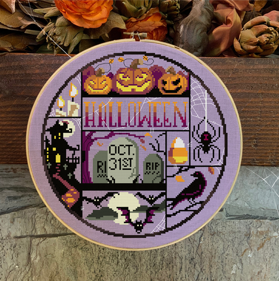 Halloween Night by Autumn Lane Stitchery - Paper Pattern