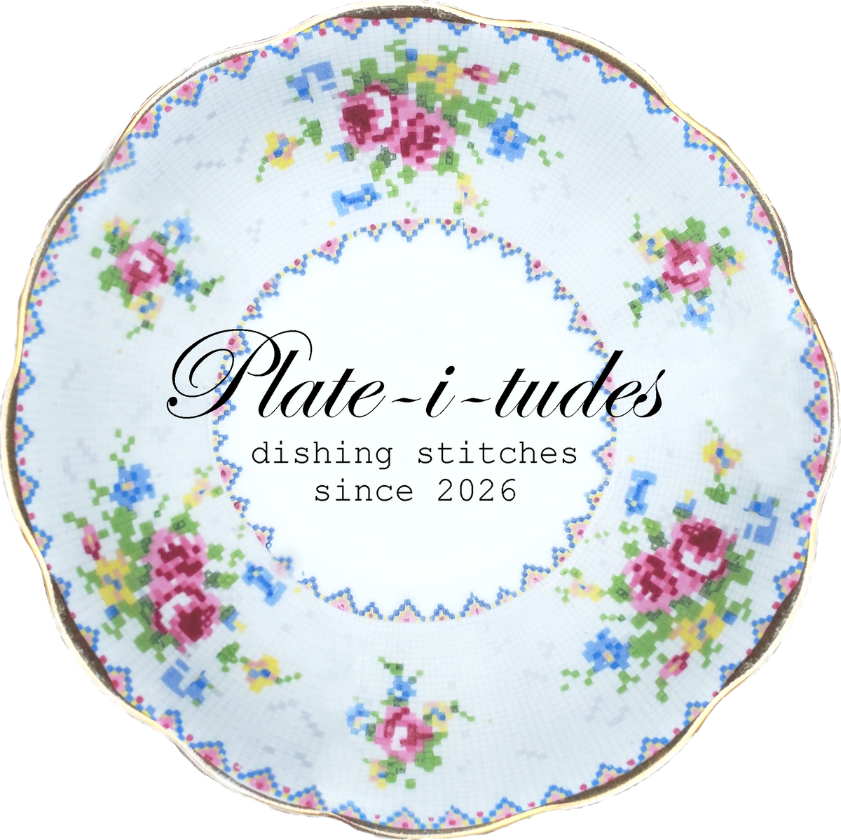 PRE-ORDER - Mystery Design: Plate-itudes 2026: Shakespeare's Peddler Cross Stitch by Shakespeare's Peddler - Paper Pattern