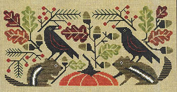Happy Harvest Cross Stitch by Artful Offerings - Paper Pattern