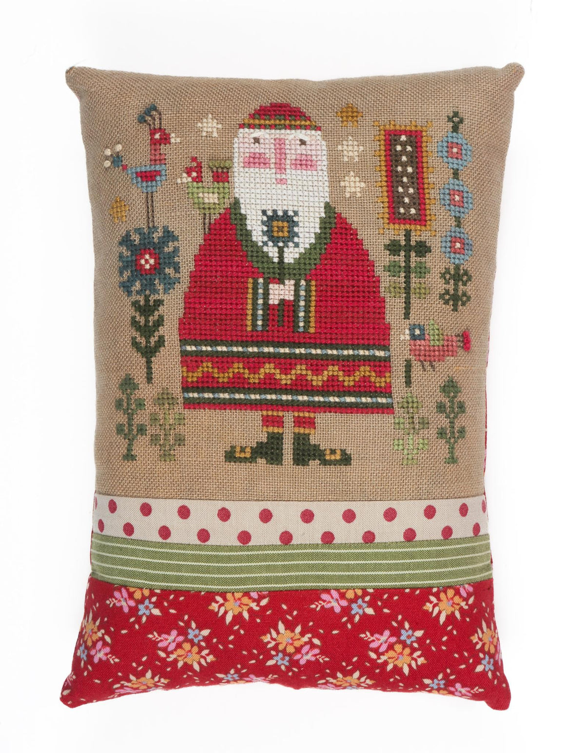 Wee Santa 2026 Cross Stitch by Heart in Hand - Paper Pattern