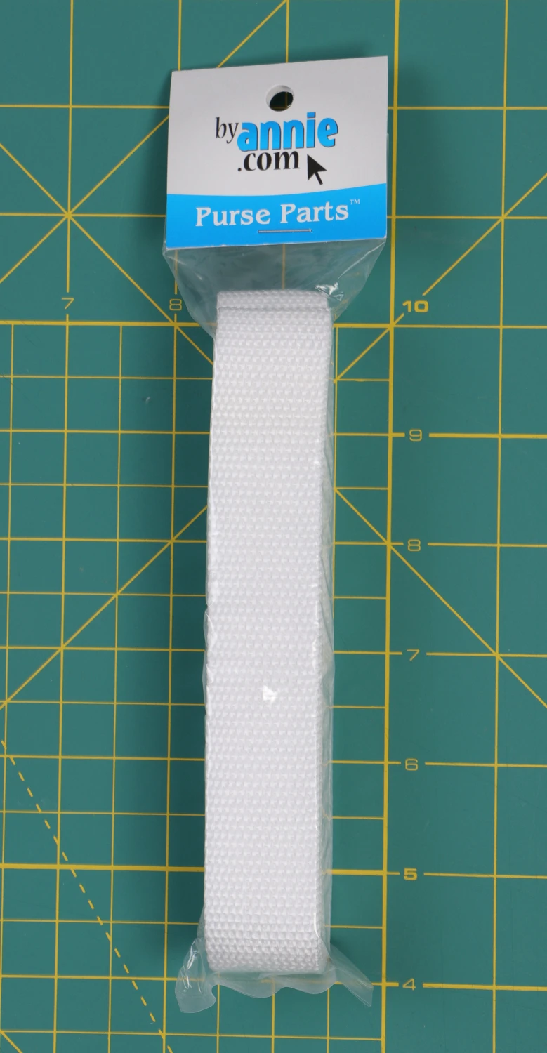 Strapping- 1in x 3 yd- White