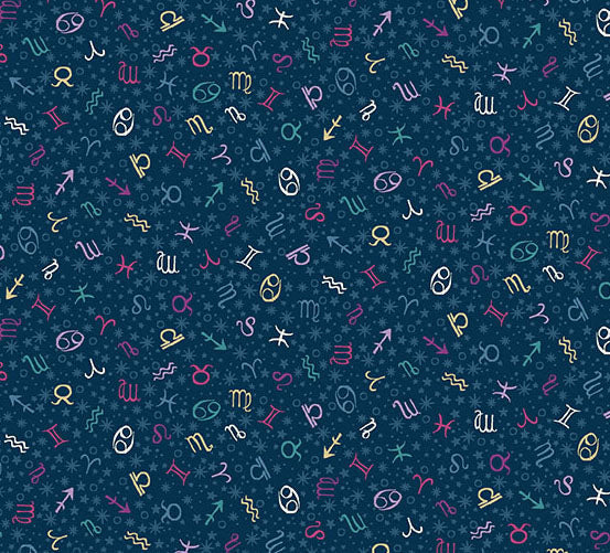 Luna | MU-076-B | Zodiac - Blue