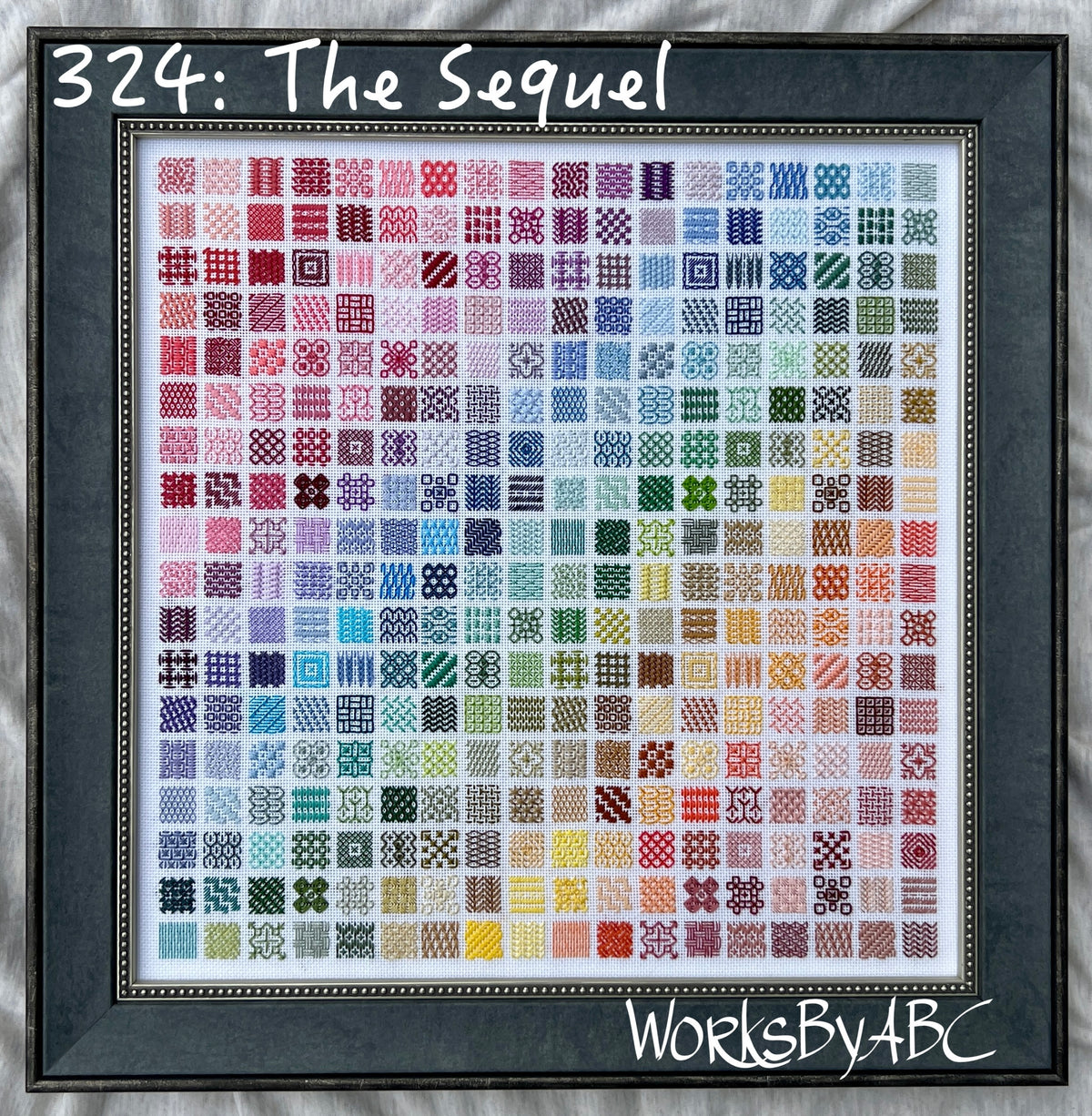 Pre-Order - 324: The Sequel Cross Stitch by Works By ABC - Paper Pattern