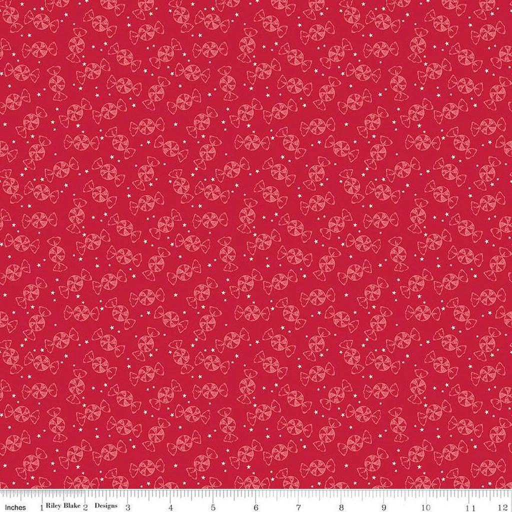 Merry Little Christmas | C14846 | Peppermint - Red
