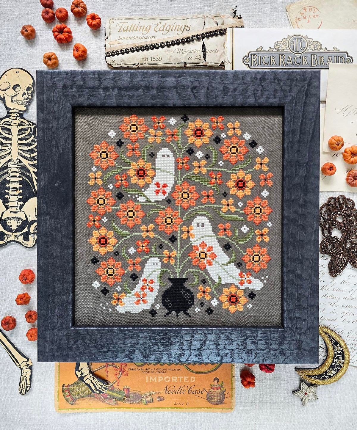 Passing Through Cross Stitch by Liz Mathews - Paper Pattern