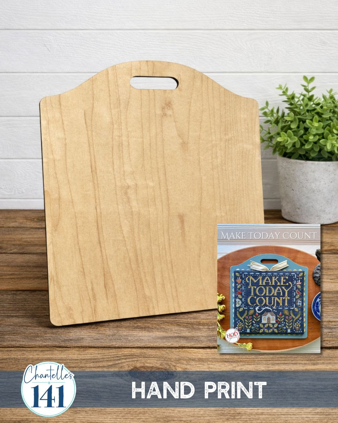 Make Today Count: Hand Print by Chantelle's 141 Designs Company