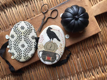 Haunted Stitches Needle Book Cross Stitch by Stacy Nash Designs - Paper Pattern