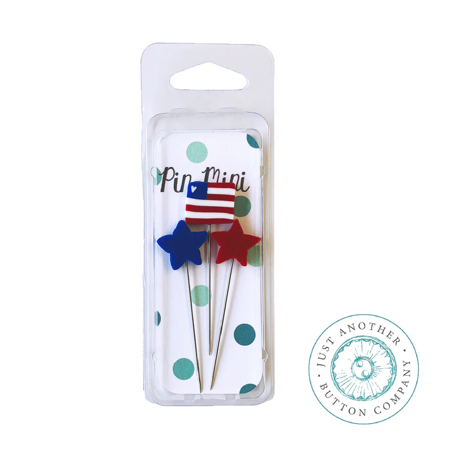 Pin-Mini: Stars & Stripes by Just Another Button Company