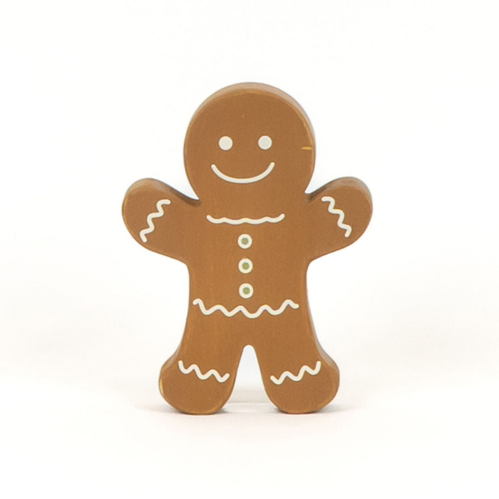 Gingerbread (Boy) | Feeling Frosty Collection | 4x5x1 chunky wood shape 71172