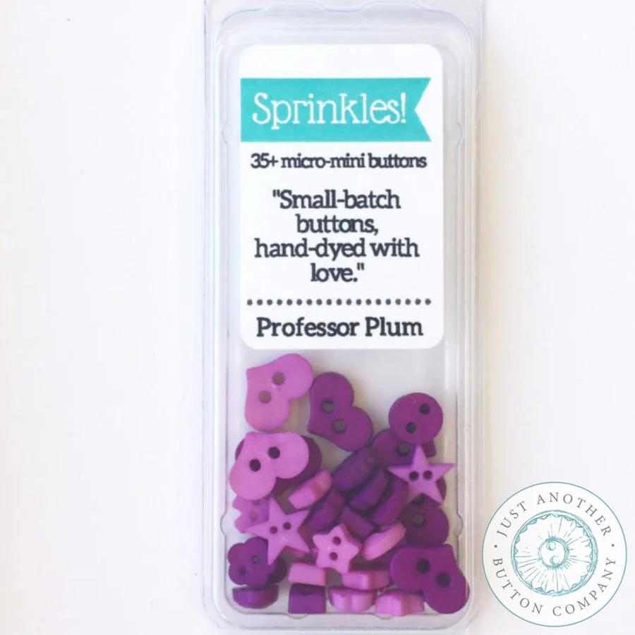 Professor Plum Sprinkles Pack by Just Another Button Company