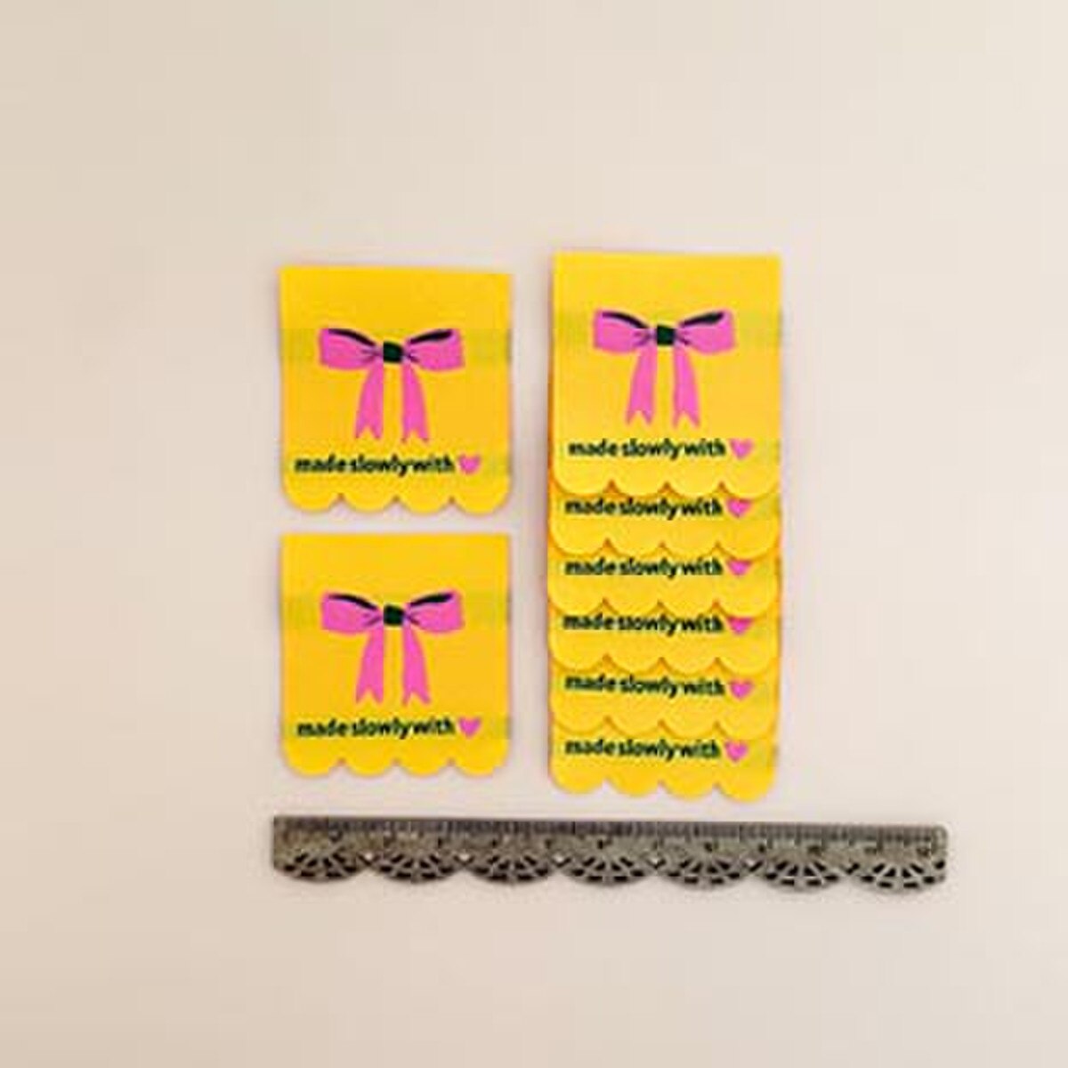 Minki Kim Made Slowly Woven Labels #2