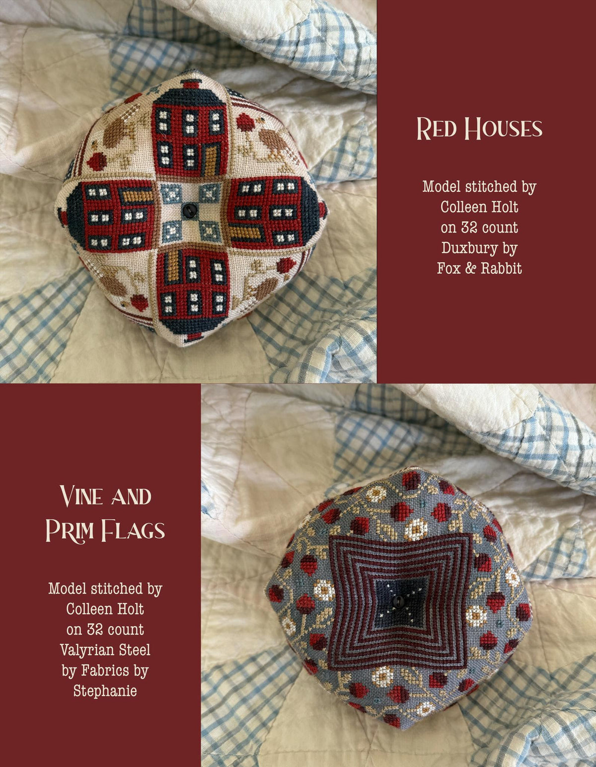 Land That I Love Cross Stitch by Teresa Kogut - Paper Pattern