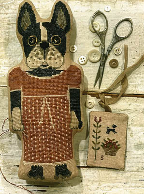 Animal Crackers Series: Scarlett Cross Stitch by Stacy Nash Designs - Paper Pattern