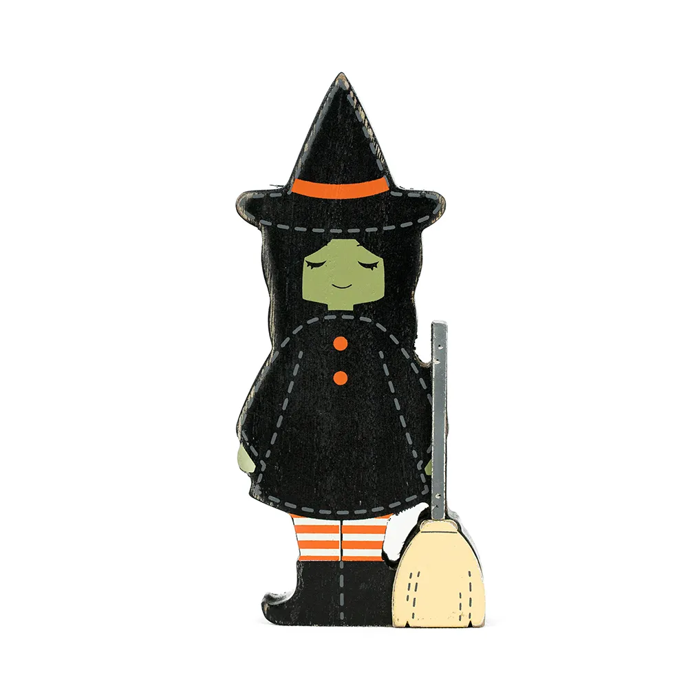 Witch | Spookable Collection | 3x7x1 chunky wood shape | 50532