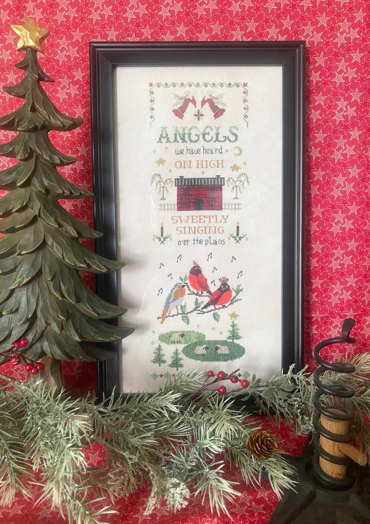 Pre-Order - Songs of Praise: Angels we have Heard Cross Stitch by Cricklewood Crossing - Paper Pattern