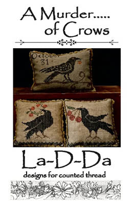 A Murder... Of Crows Cross Stitch by La D Da - Paper Pattern